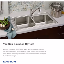 Elkay Dayton D117212 Single Bowl Top Mount Bar Sink  17 x 21  Stainless Steel