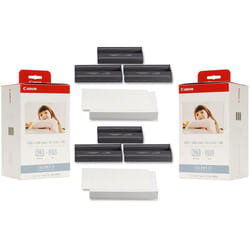 Canon KP-108IN Ink Paper Set (2) Pack - 216 Prints  3115B001-X2  Cyan  Magenta  Yellow