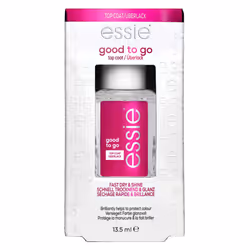 essie Nail Care 8-Free Vegan Good To Go Top Coat fast dry and shine nail polish 0.46 fl oz