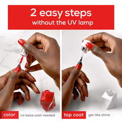 essie Gel Couture 2-Step Longwear Nail Polish  Model Clicks  Red Nail Polish  0.46 fl. oz.