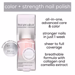 essie Treat Love & Color Nail Polish For Normal to Dry/Brittle Nails  Tone It Up  0.46 fl. oz.