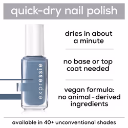 essie expressie Quick-Dry Vegan Nail Polish  Trend and Snap  0.33 Ounce