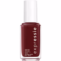 Essie expressie  QuickDry Nail Polish  8Free Vegan  Deep Burgundy  Not So Lowkey  033 fl oz