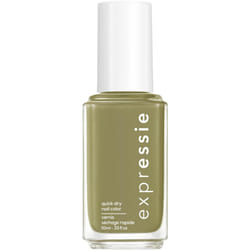 essie Expressie Nail Polish  Quick-Dry Olive Green Nail Polish  Vegan  Precious Cargo-go  0.33 fl oz