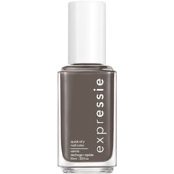 essie Expressie Nail Polish  QuickDry Muted Gray Nail Polish  Vegan  No Time For Local  033 fl oz