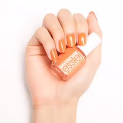 essie Nail Polish  Summer 2020 Sunny Business Collection  Vibrant Tangerine Nail Color With A Cream Finish  any-fin goes  0.46 Fl Ounce