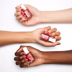 essie Nail Polish  Limited Edition Winter Trend 2020 Collection  Red Nail Color With A Shimmer Finish  In a Gingersnap  046 flu