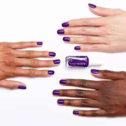 essie expressie Quick Dry Vegan Nail Polish  Vibrant Purple with Blue Undertones  No Time to Pause  033 Ounce