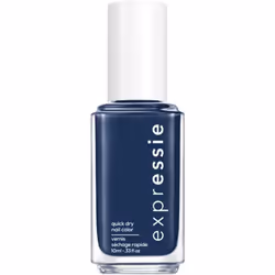 Essie expressie  Quick-Dry Nail Polish  8-Free Vegan  Navy Blue  Left On Shred  0.33 fl oz