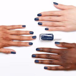 Essie expressie  Quick-Dry Nail Polish  8-Free Vegan  Navy Blue  Left On Shred  0.33 fl oz