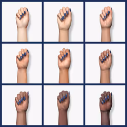 Essie expressie  Quick-Dry Nail Polish  8-Free Vegan  Navy Blue  Left On Shred  0.33 fl oz