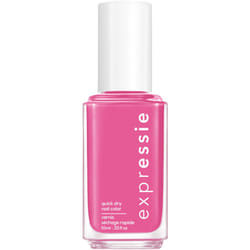 Essie expressie  Quick-Dry Nail Polish  8-Free Vegan  Hot Pink  Trick Clique  0.33 fl oz