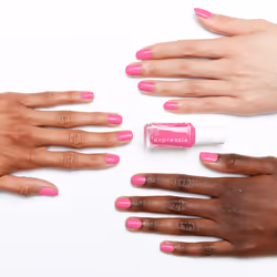 Essie expressie  Quick-Dry Nail Polish  8-Free Vegan  Hot Pink  Trick Clique  0.33 fl oz