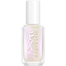 essie expressie quick dry nail polish  vegan formula  pearl finish top coat  Iced Out Fx Filter  033 fl oz