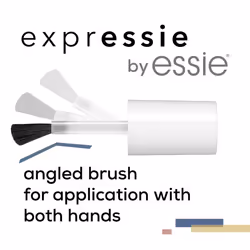 essie expressie quick dry nail polish  vegan formula  pearl finish top coat  Iced Out Fx Filter  033 fl oz