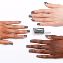 essie Expressie Nail Polish  Quick-Dry Muted Gray Nail Polish  Vegan  Cut To The Chase  0.33 fl oz