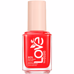 LOVE by essie Nail Polish 80% Plant-based Salon-Quality Vegan Red Lust For Life 0.46 Fl Oz