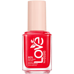 LOVE by essie Nail Polish  80% Plant-based  Salon-Quality  Vegan  Red  Lust For Life  0.46 Fl Oz