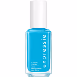 essie Nail Polish Expressie QuickDry Nail Color Vegan Word On The Street Blue Word On The Street 033 fl oz