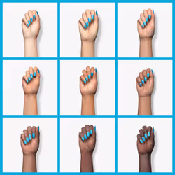 essie Nail Polish  Expressie QuickDry Nail Color  Vegan  Word On The Street  Blue  Word On The Street  033 fl oz