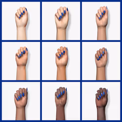 essie Salon-Quality Nail Polish  8-Free Vegan  Push Play Collection  Blue Push Play 0.46 oz