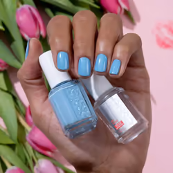 essie salonquality nail polish  vegan  blue  cream  tulips touch  046 fl oz