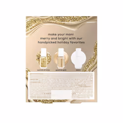 essie nail polish  vegan  holiday 3 piece gift set  1 kit