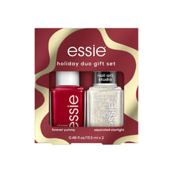 essie nail polish  vegan  holiday 2 piece nail polish gift set  1 kit