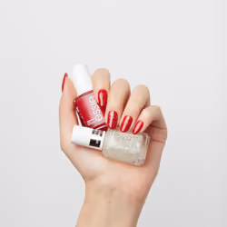 essie nail polish  vegan  holiday 2 piece nail polish gift set  1 kit