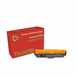 Everyday ™ Black Remanufactured Toner by compatible with Brother TN247BK, High capacity, 3000 pages, Black, 1 pc(s)