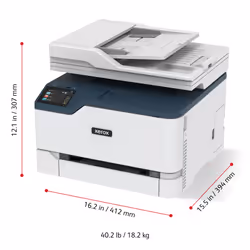 Xerox C235 A4 22ppm Wireless Copy/Print/Scan/Fax PS3 PCL5e/6 ADF 2 Trays Total 251 Sheets UK - Additional view 6