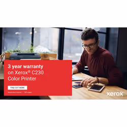 Xerox C230 A4 22ppm Wireless Duplex Printer PS3 PCL5e6 2 Trays Total 251 Sheets UK - Additional view 8