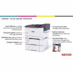 Xerox C410 A4 40ppm Duplex Printer PS3 PCL5e/6 2 Trays 251 Sheets - Additional view 7