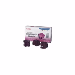 Xerox 108R00724 solid ink 8560MFP/8560 magenta (3 Sticks) for use with Phaser 8560MFP. Phaser 8560. Page yield 3.400.Compatib ...