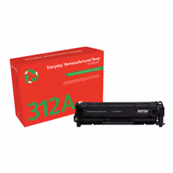 Everyday ™ Black Remanufactured Toner by compatible with HP 312A (CF380A), Standard capacity, 2400 pages, Black, 1 pc(s)