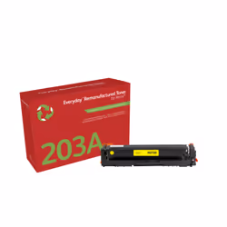 Everyday ™ Yellow Remanufactured Toner by compatible with HP 203A (CF542A), Standard capacity, 1300 pages, 1300 pages, Yellow ...