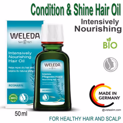 Weleda Rosemary Hair Oil - 1.7 fl oz