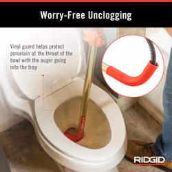 Ridgid 56658 K-6P Toilet Auger  No Size  No Color