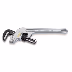 RIDGID 90107 E-910 Aluminum End Wrench 10-inch Plumbing Wrench Silver