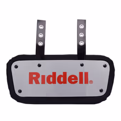 RIDDELL SPORTS Back Plate Gray  One Size