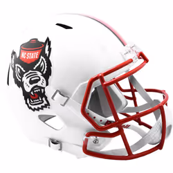 Riddell NCAA North Carolina State Wolfpack Helmet Full Size ReplicaHelmet Replica Full Size Speed Style Tuffy Design, Team Colors, One Size