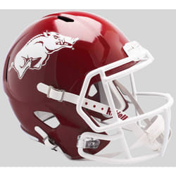 Riddell NCAA Arkansas Razorbacks Helmet Full Size ReplicaHelmet Replica Full Size Speed Style  Team Colors  One Size
