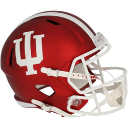 Riddell NCAA Indiana Hoosiers Helmet Full Size ReplicaHelmet Replica Full Size Speed Style  Team Colors  One Size