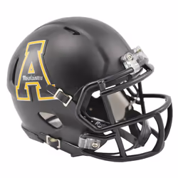Riddell NCAA Appalachian State Mountaineers Speed Mini Helmet Black