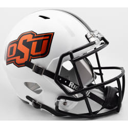 NCAA Oklahoma State Cowboys Helmet Full Size ReplicaHelmet Replica Full Size Speed Style 2016 White  Team Colors  One Size