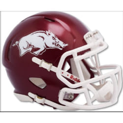 Arkansas Razorbacks Helmet Riddell Replica Mini Speed Style