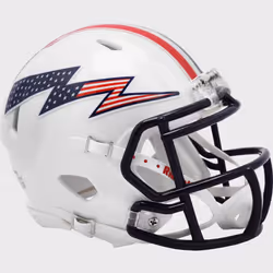 Air Force Falcons Helmet Riddell Replica Mini Speed Style Stars and Stripes Design