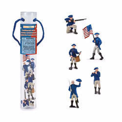Safari Ltd Revolutionary War Continental Army TOOB, 3 yr(s), Revolutionary War Continental Army, Multicolour