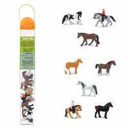 Safari Ltd Horses & Riders TOOB, 3 yr(s), Horses & Riders, Multicolour