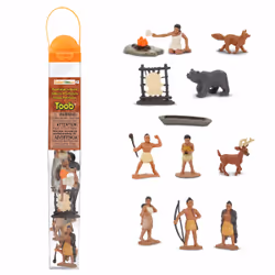 Safari Ltd Powhatan Indians TOOB, 3 yr(s), Powhatan Indians, Multicolour